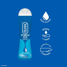 DUREX Lubricante Play Natural H2O 50 ML – Sensación Suave Para Mayor Comodidad