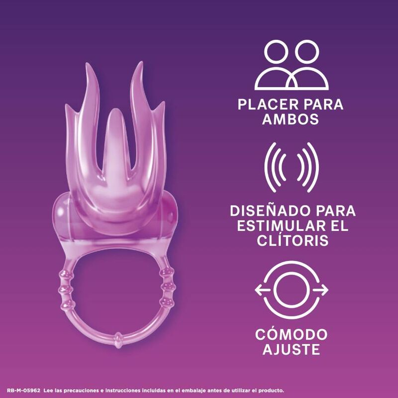 DUREX Intense Diablillo Anillo Vibrador – Estimulador Con Diseño Innovador Para Placer Sensorial