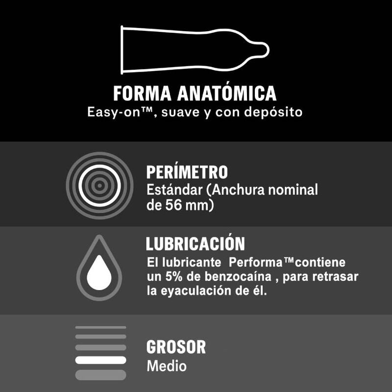 DUREX - PROLONGED PLEASURE DELAY 12 UNITS