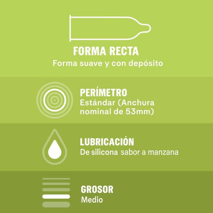 DUREX Taste Me 12 unità – Preservativi al gusto di frutta per un piacere maggiore