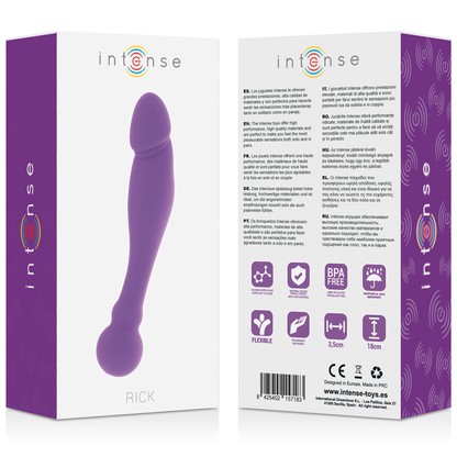 INTENSE Silicone Rick Dual Lilac – Design elegante per un piacere affidabile e libertà sensoriale