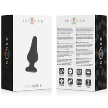 Comprar INTENSE Plug Anal Pipo S Negro – Diseño Elegante De Silicona Para Comodidad Y Exploración-Noxtic