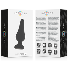 Comprar Intense Anal Plug Pipo M Negro – Estimula Con Silicona Suave Para Placer Intenso-Noxtic