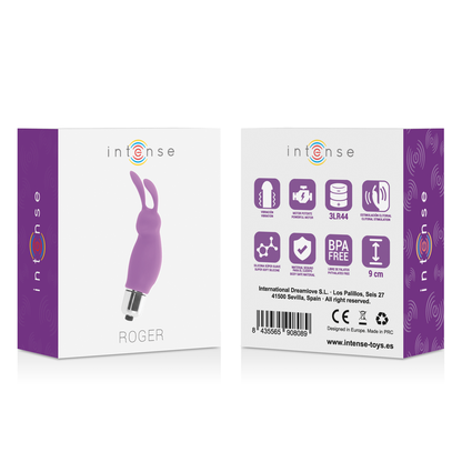 Comprar Intense Rabbit Roger Lila – Estimulador Ergonómico Para Satisfacción Precisa-Noxtic