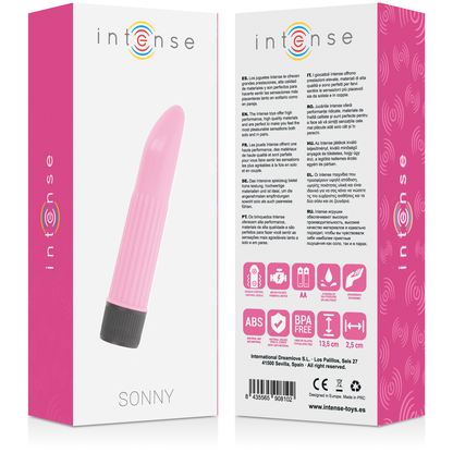 Comprar INTENSE Sonny Vibrador Rosa – Masajeador Compacto Con Punta Curva Para Placer Personalizado-Noxtic