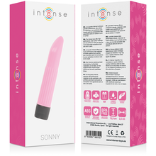 INTENSE Sonny Vibrador Rosa – Masajeador Compacto Con Punta Curva Para Placer Personalizado