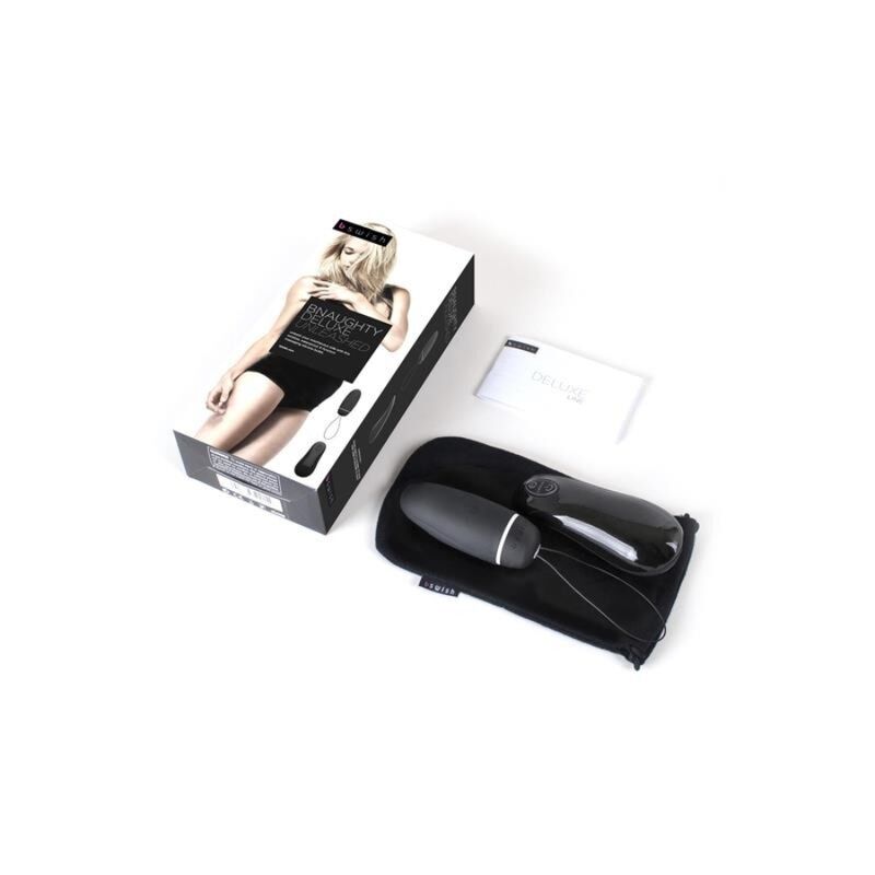 B SWISH Bnaughty Deluxe Unleashed Nero – Vibratore discreto dal design elegante e piacere impermeabile