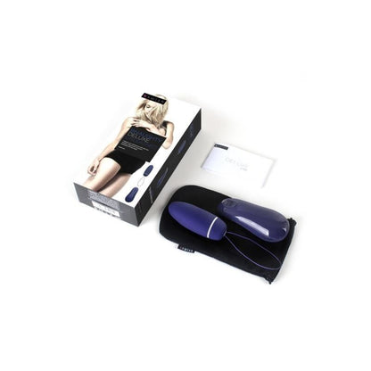 B SWISH Bnaughty Deluxe Unleashed Midnight Blue – Proiettile vibrante compatto per un piacere discreto