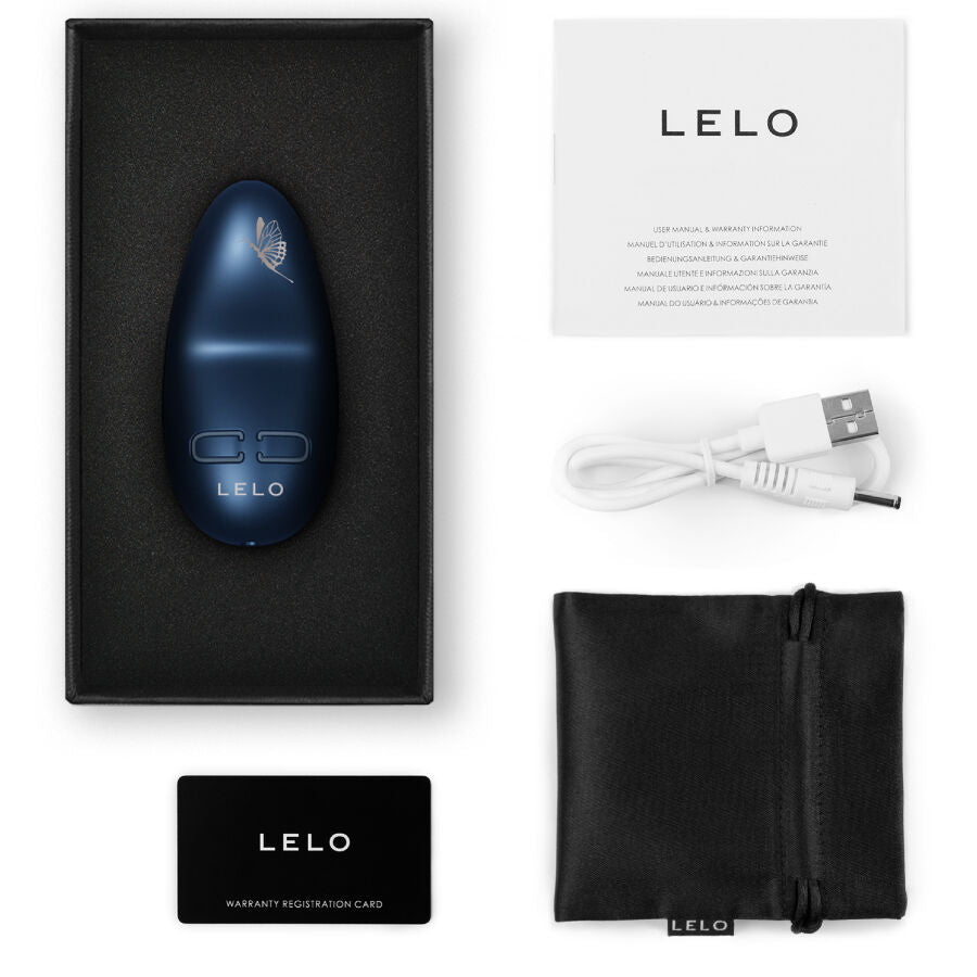 LELO Nea 3 Blue – Massaggiatore personale dal design elegante per il benessere intimo