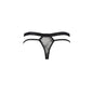 Comprar PASSION Tanga Collin Negro S M – Ropa Íntima Elegante Para Comodidad Diaria-Noxtic