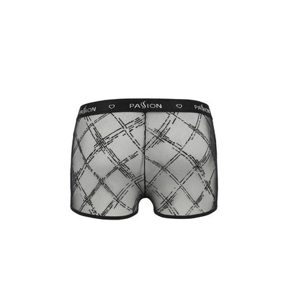PASSION 032 Short James Negro S M – Ropa Íntima Con Diseño Elegante Para Comodidad Y Libertad Sensual