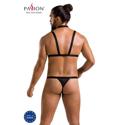 PASSION Set Andrew Nero L/XL – Lingerie seducente dal design elegante e dal comfort sensuale