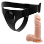 PRETTY LOVE - HARNESS BRIEFS ARNÉS UNIVERSAL CON DILDO TOM 20 CM NATURAL-PRETTY LOVE-Noxtic
