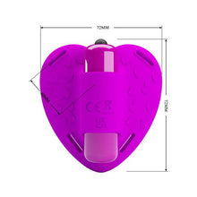 Massaggiatore Pretty Love Purple Heartbeat – Stimolatore con 10 modalità di vibrazione per il piacere personale