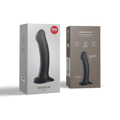 Comprar FUN FACTORY Magnum Dildo Negro – Diseño Ergonómico Para Plenitud Sensorial-Noxtic