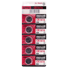 MAXELL - PILA BOTON LITIO CR1616 3V BLISTER*5-MAXELL-Noxtic