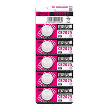MAXELL - PILA BOTON LITIO CR2025 3V BLISTER*5-MAXELL-Noxtic