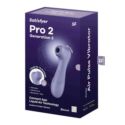 Satisfyer Pro 2 Generazione 3 Nero – Stimolatore ergonomico con connettività Bluetooth