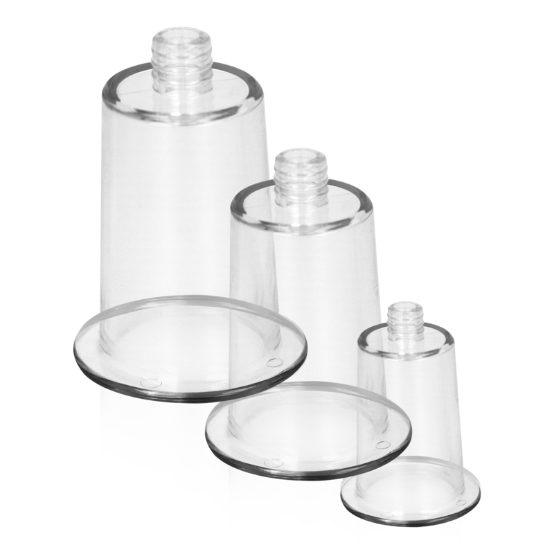 INTENSE Pump Bomba Pezones – Estimulador Sensorial Con Tres Copas Intercambiables