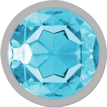Comprar INTENSE Plug Anal Metal Aluminium Con Cristal Azul Talla L – Diseño Elegante Para Una Experiencia Única de Placer-Noxtic