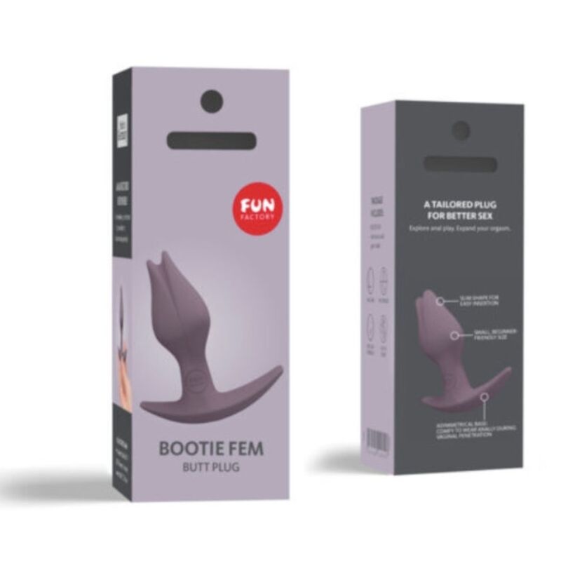 Comprar FUN FACTORY Bootie Fem – Plug Anal Con Diseño Elegante Para Placer Intimo-Noxtic