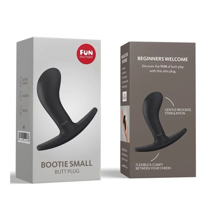 Comprar FUN FACTORY Bootie Anal Plug Small Negro – Diseño Elegante Para Principiantes Y Expertos-Noxtic