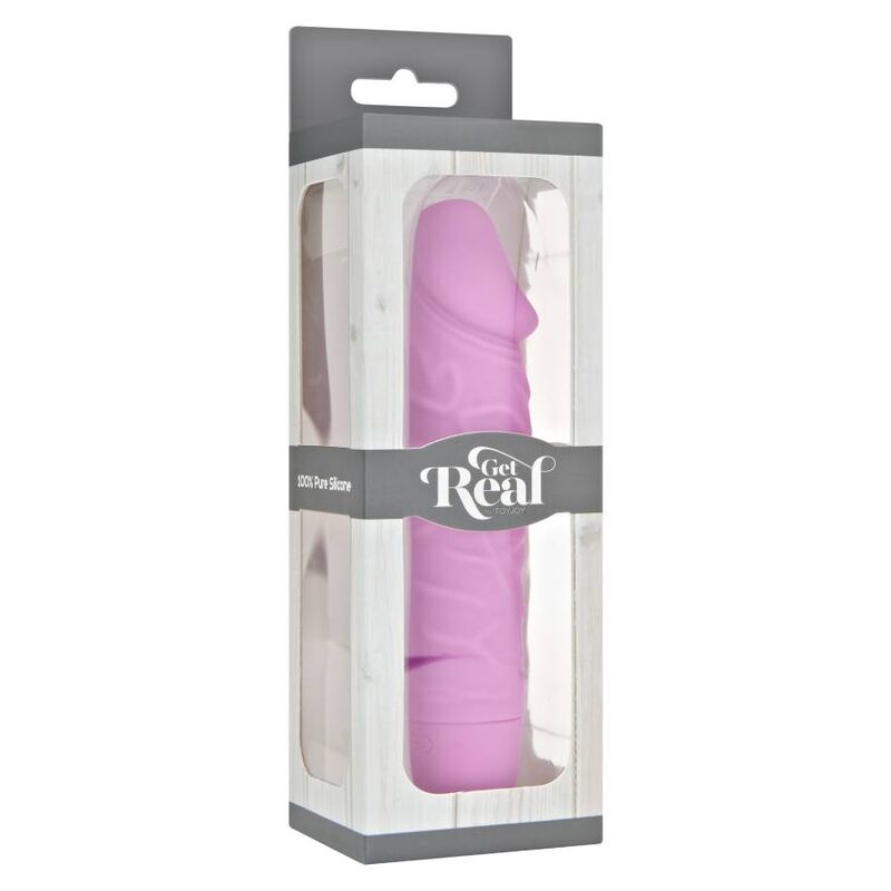 GET REAL Mini Classic Vibrador Rosa – Diseño Elegante Con Estimulación Suave