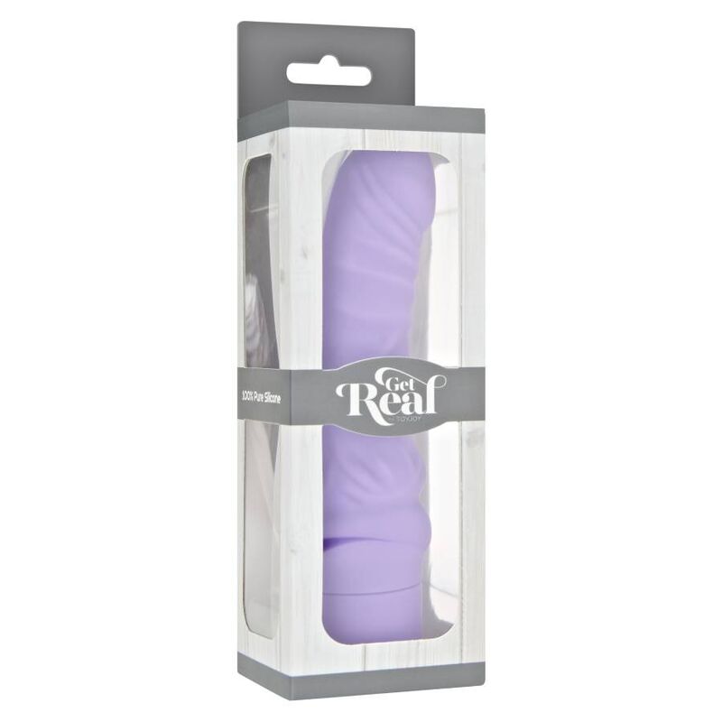 GET REAL Mini Classic G-Spot Vibrator Viola – Design ergonomico per una stimolazione sensibile