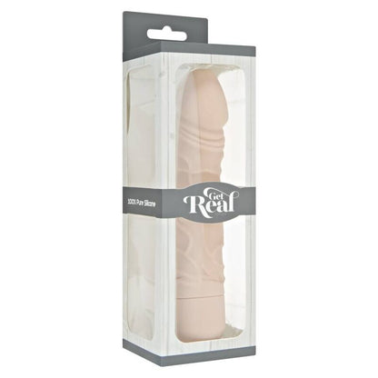 GET REAL Classic Original Vibrador Natural – Diseño Ergonómico Para Placer Confiable