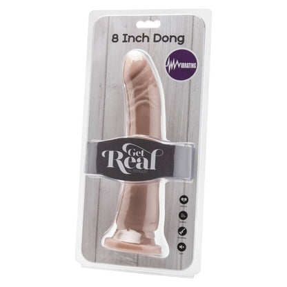 GET REAL Dong 20,5 CM Vibrante Naturale – Giocattolo Erotico con Design Realistico e Velocità Multiple