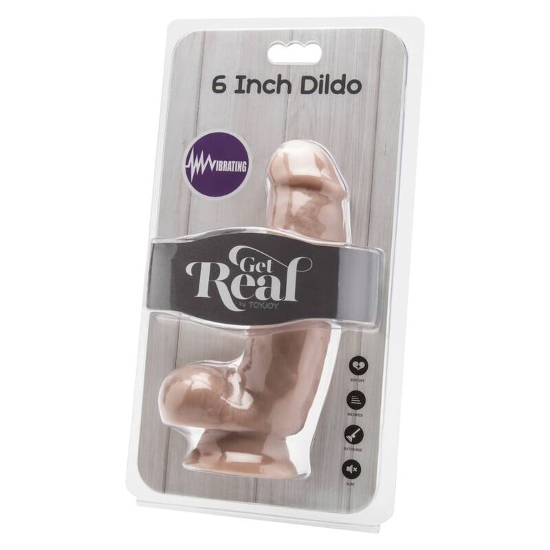 Get Real Dildo 12 cm con testicoli - Design realistico per un piacere intenso