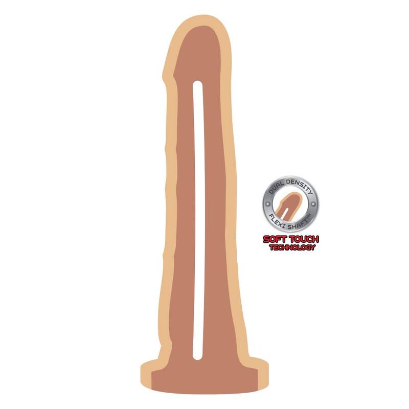 Comprar GET REAL Doble Densidad 19 Cm Natural – Juguete Erótico Con Diseño Realista Y Material De Alta Calidad-Noxtic