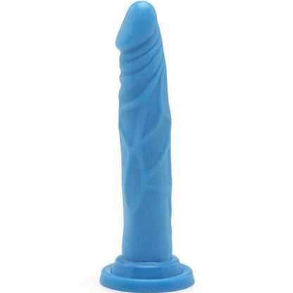 Comprar GET REAL Happy Dicks Dong 19 Cm Azul – Juguete Erótico Con Diseño Realista Y Colorido-Noxtic