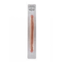 GET REAL Double Dong 35 cm Naturale – Design realistico per un piacere condiviso