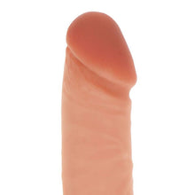 GET REAL - 20.5 CM SILICONE DILDO WITH NATURAL TESTICLES
