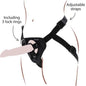 GET REAL - STRAP-ON HARNÉS NEGRO-GET REAL-Noxtic