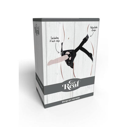 GET REAL - STRAP-ON HARNÉS NEGRO-GET REAL-Noxtic
