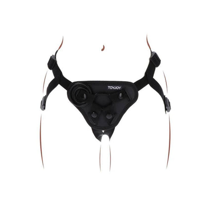 GET REAL - STRAP-ON HARNÉS NEGRO-GET REAL-Noxtic