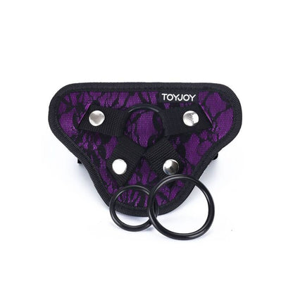GET REAL - STRAP-ON LACE HARNÉS MORADO-GET REAL-Noxtic