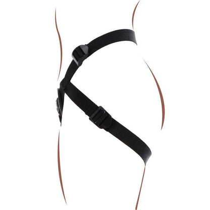 GET REAL - STRAP-ON PLEASURE HARNÉS NEGRO-GET REAL-Noxtic