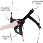 GET REAL - STRAP-ON PLEASURE HARNÉS NEGRO-GET REAL-Noxtic