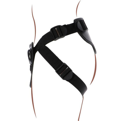 GET REAL - STRAP-ON DELUXE HARNÉS NEGRO-GET REAL-Noxtic