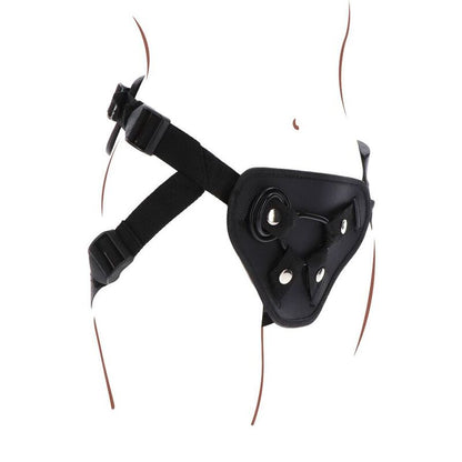 GET REAL - STRAP-ON DELUXE HARNÉS NEGRO-GET REAL-Noxtic