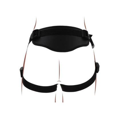GET REAL - STRAP-ON DELUXE HARNÉS NEGRO-GET REAL-Noxtic