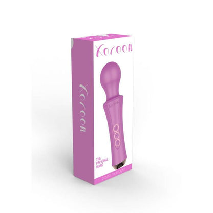 XOCOON Varita Personal Fucsia – Masajeador Recargable Con Vibración Profunda Y Cómoda