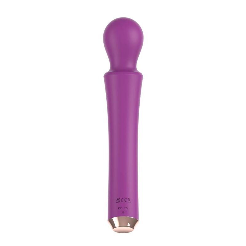 XOCOON Fuchsia Curved Wand – Vibratore ricaricabile con design ergonomico