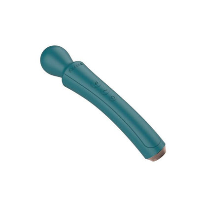 XOCOON The Curved Wand Verde – Vibrador Recargable Con Diseño Ergonómico Para Placer Personal