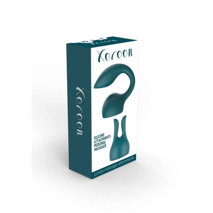 XOCOON Accesorios Masajeador Personal Verde – Silicona Médica Hipoalergénica Para Experiencia Confortable