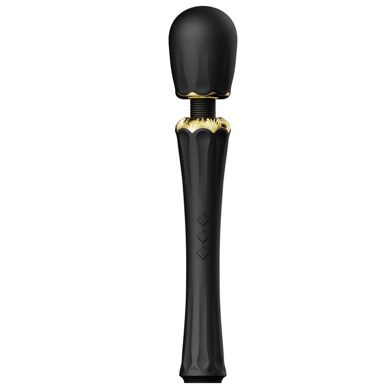 ZALO Kyro Wand Negro – Masajeador Con Diseño Elegante Para Bienestar Personal
