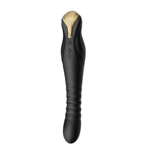 ZALO King Thruster Negro – Vibrador Recargable Con Diseño Innovador Para Placer Personal